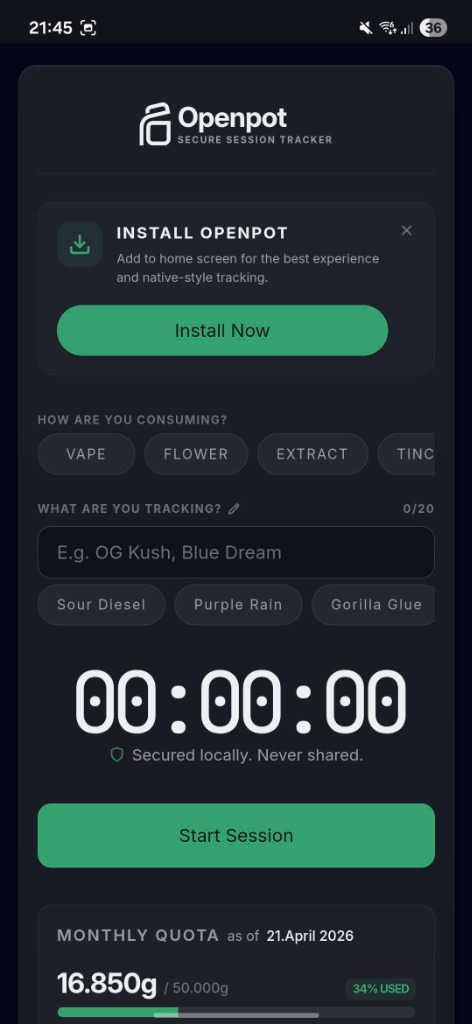 Native Home Screen Experience